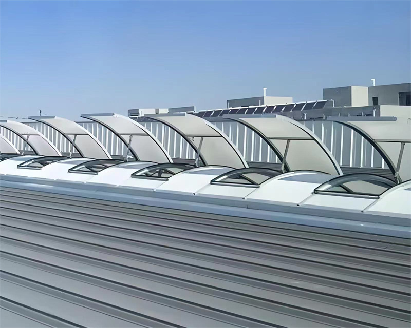 圆拱型排烟天窗