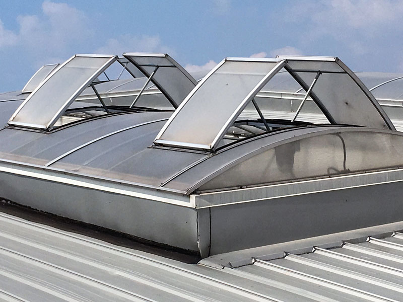 圆拱型排烟天窗